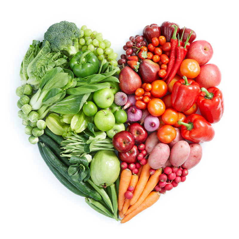 Ăn nhiều rau xanh và trái cây tốt cho sức khỏe