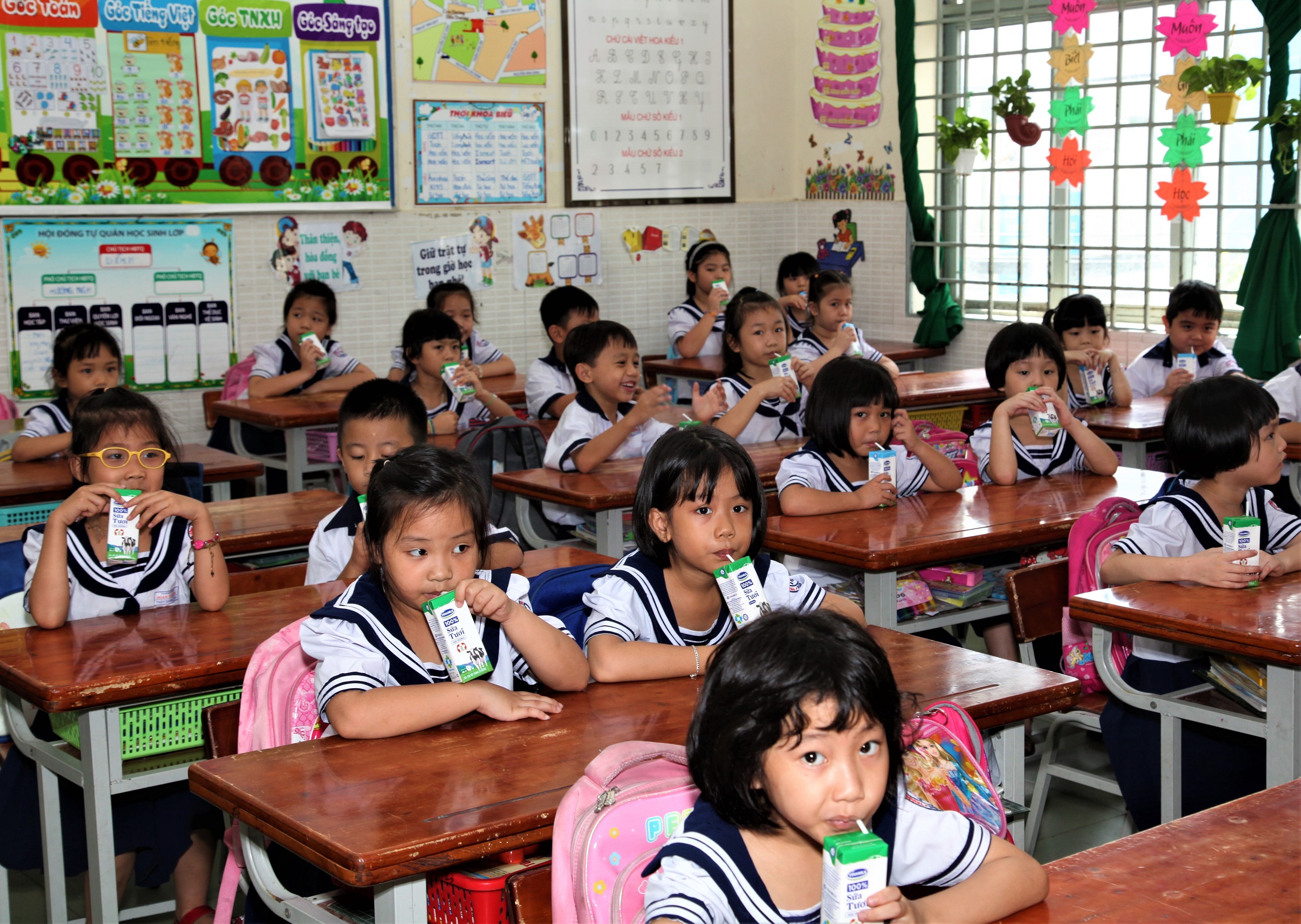 Công bố triển khai chương trình sữa học đường trên địa bàn TP.Hồ Chí Minh 